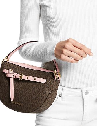 Michael Kors Emilia Medium Logo Shoulder Crossbody Handle Bag